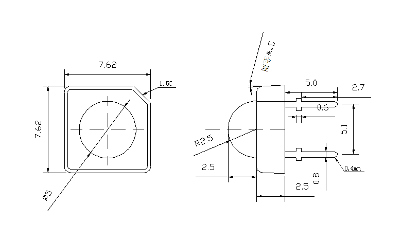 產(chǎn)品尺寸圖